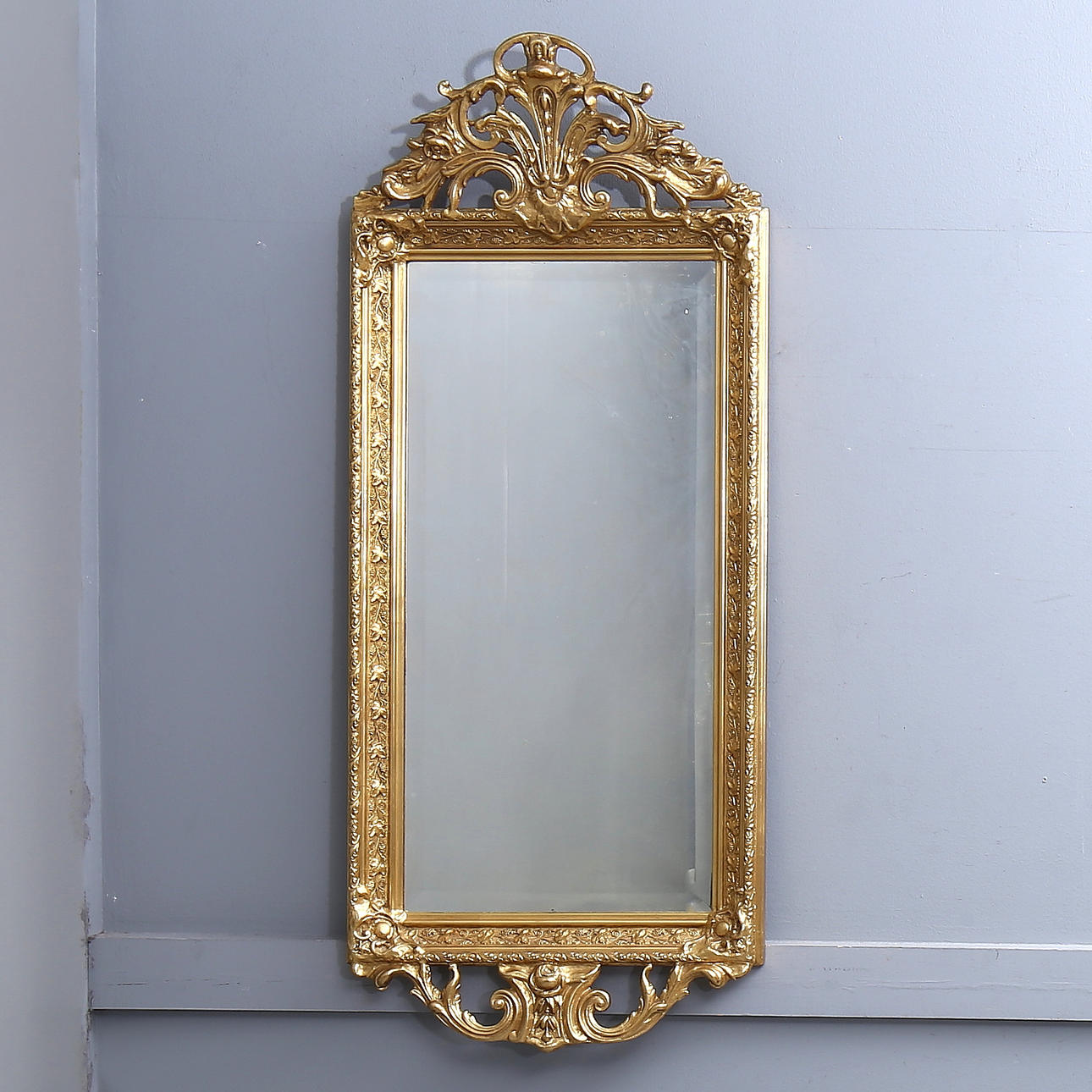 ESPEJO, neo-coco, cambio de siglo 1900.