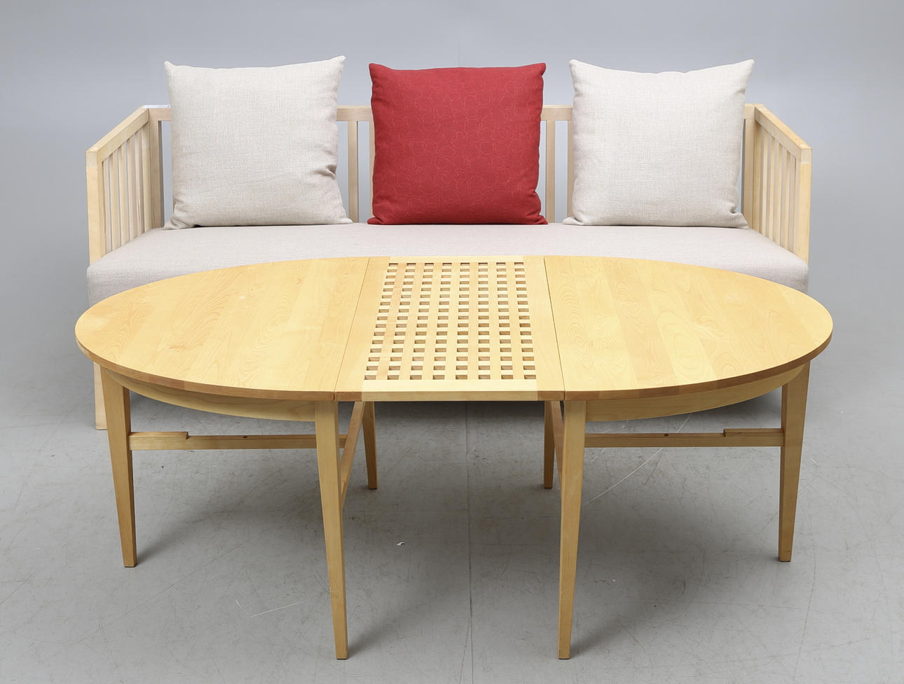 SOFFA samt SOFFBORD, Nirvan Richter, Norrgavel, 1900-2000-tal.