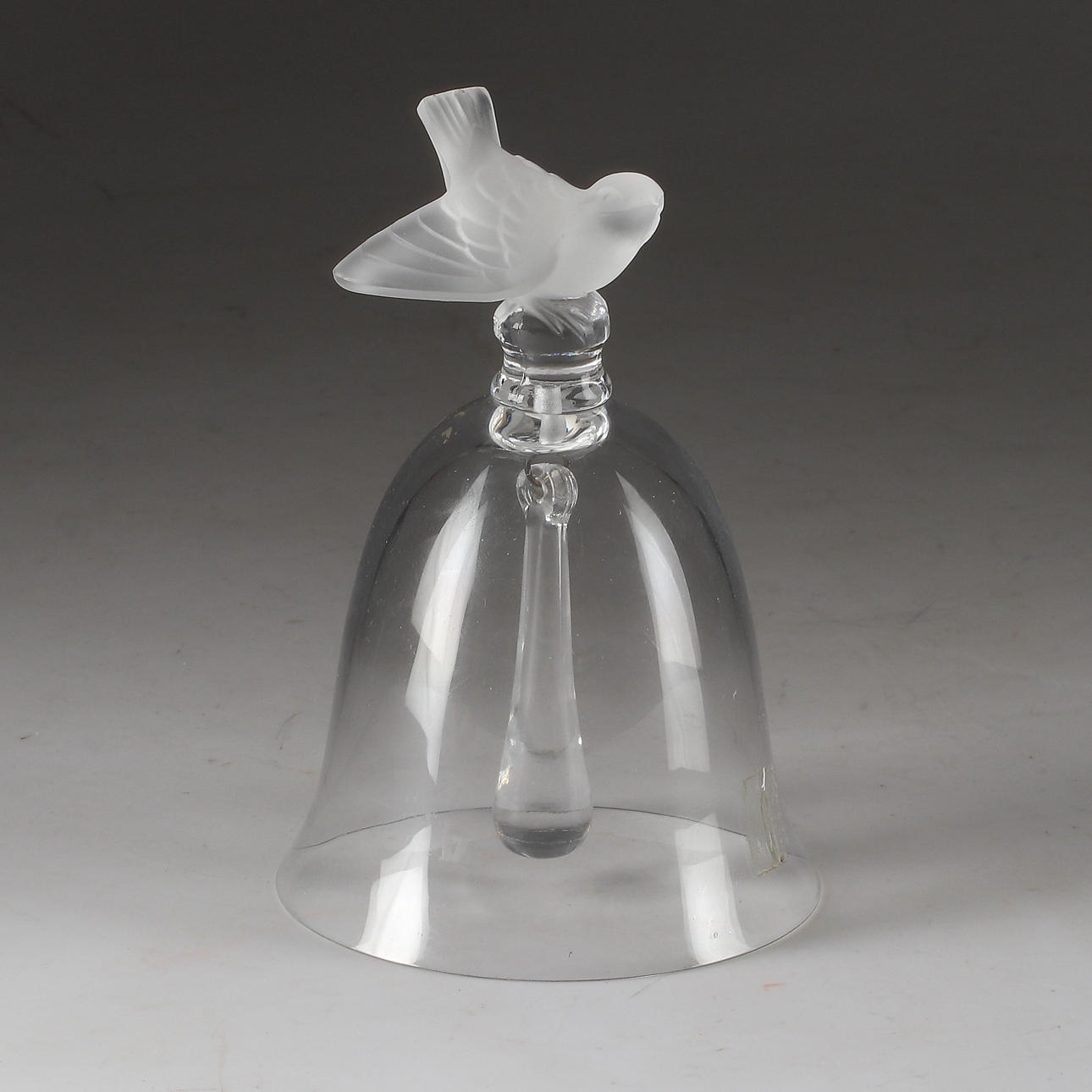 BORDSKLOCKA, glas, Lalique, 1900-tal.