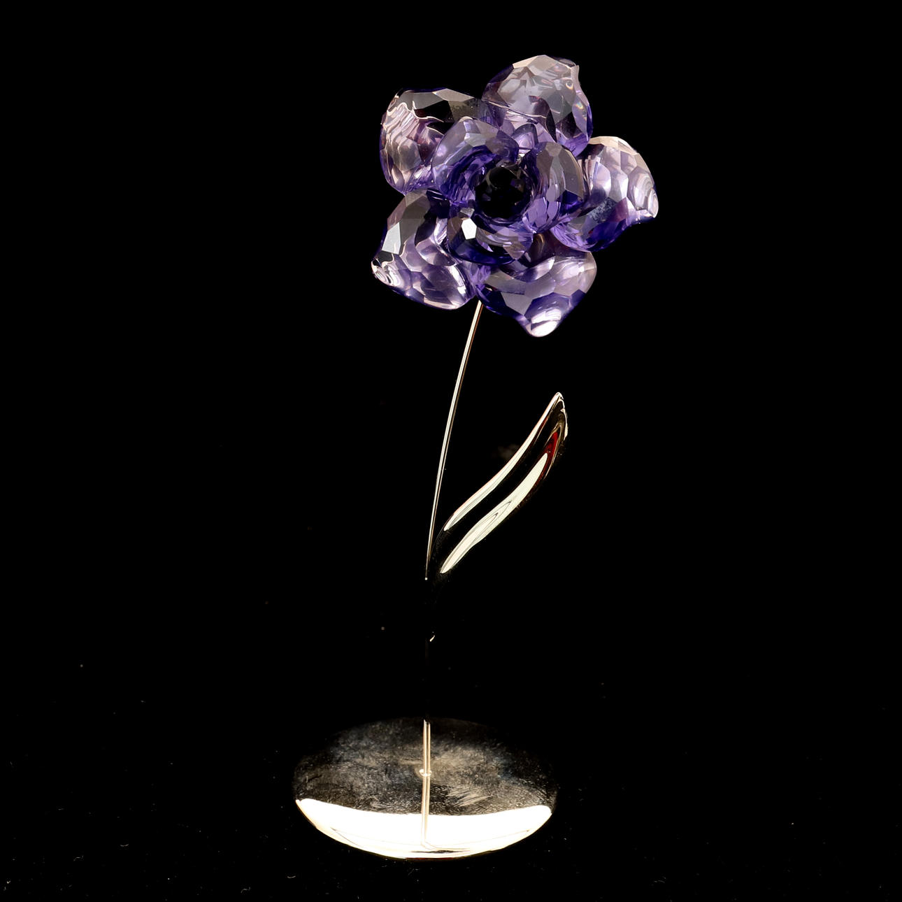 SWAROVSKI: DARANY TANZANITE FLOWER.