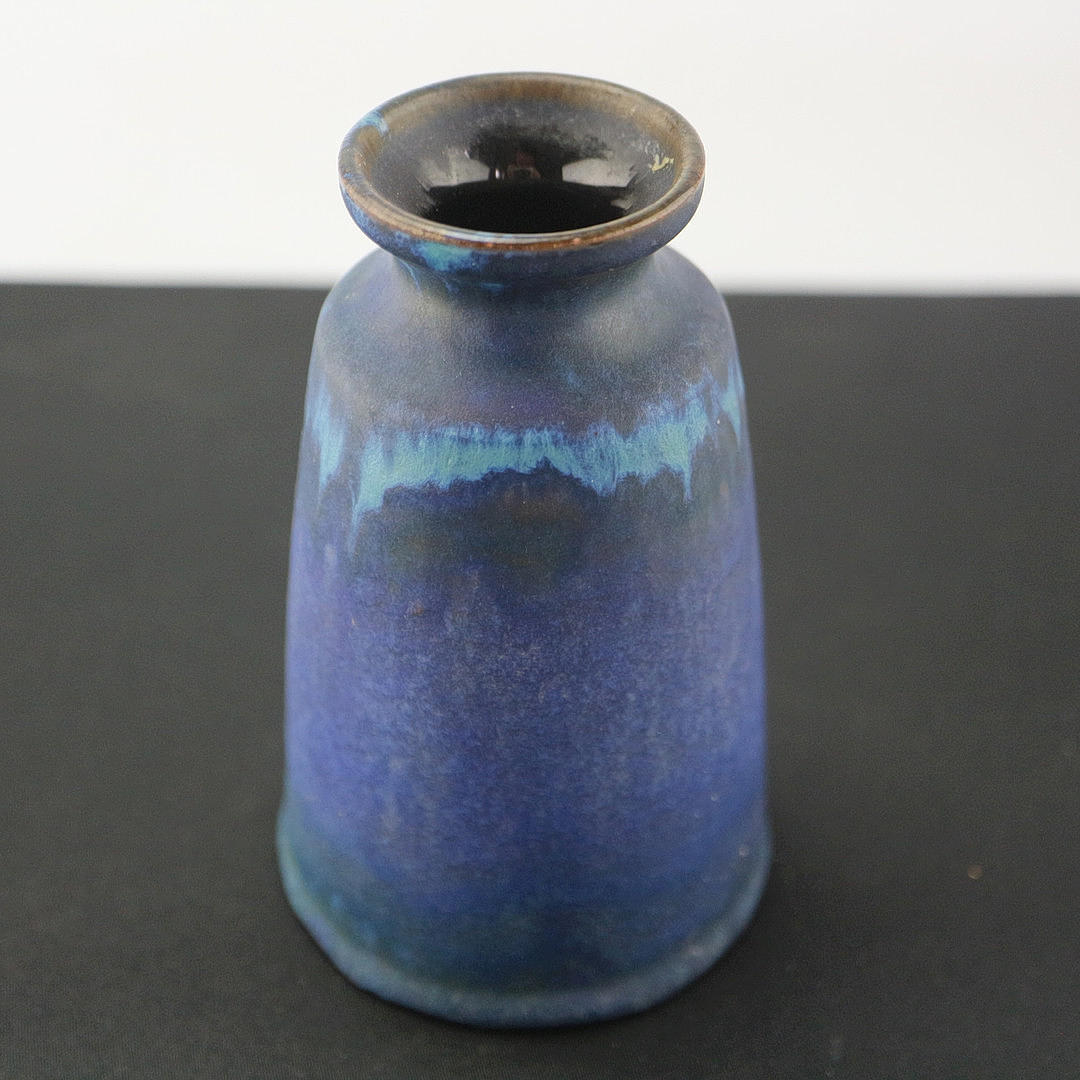 CERAMIC VASE ANTON LANG OBERAMMERGAU VINTAGE.