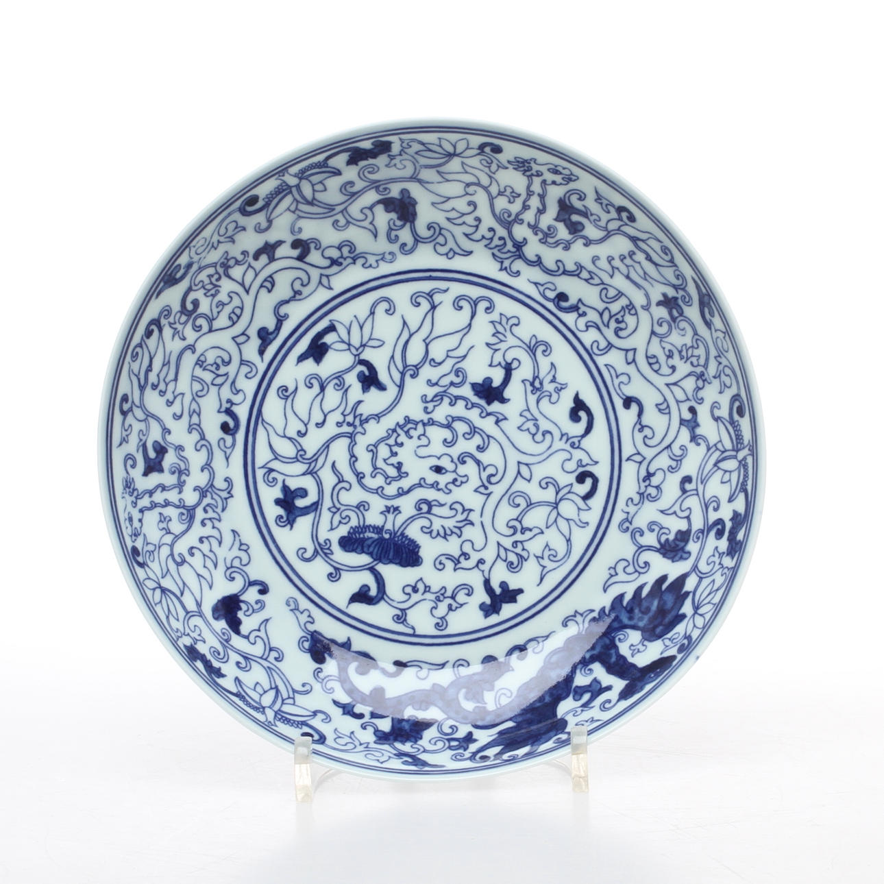 TALLRIK, porslin, Kina.