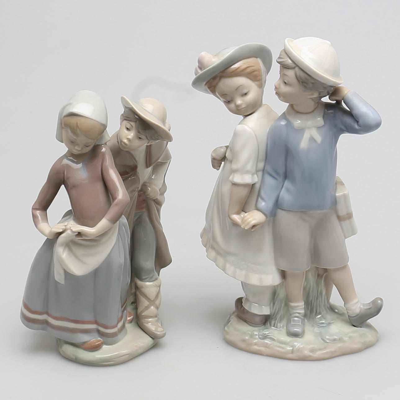 FIGURINER. 2 st. Kärlekspar. Lladro. Spanien.