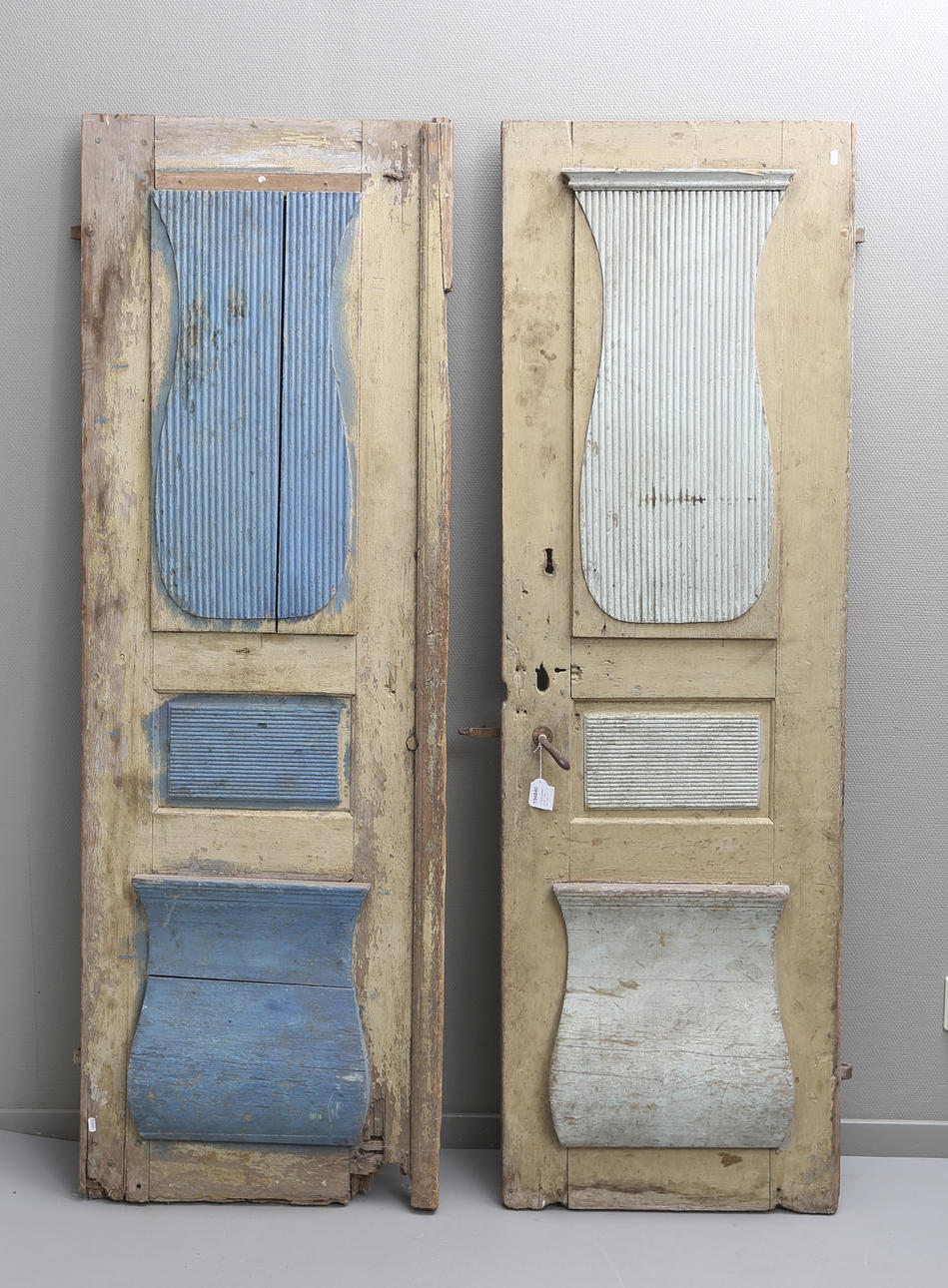 YTTERDÖRRAR, ett par 1700-1800-tal.