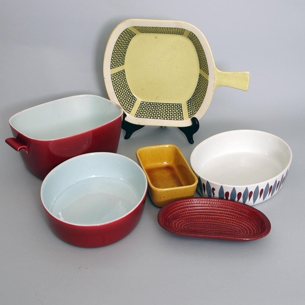 KAROTTER, FAT M.M., 6 delar, 1900-talets mitt.