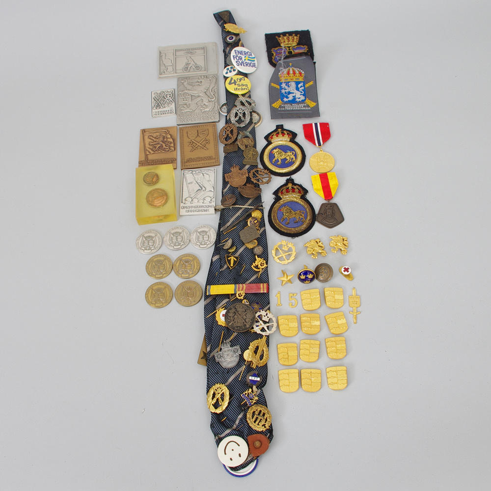 MEDALJER, PINS M.M.