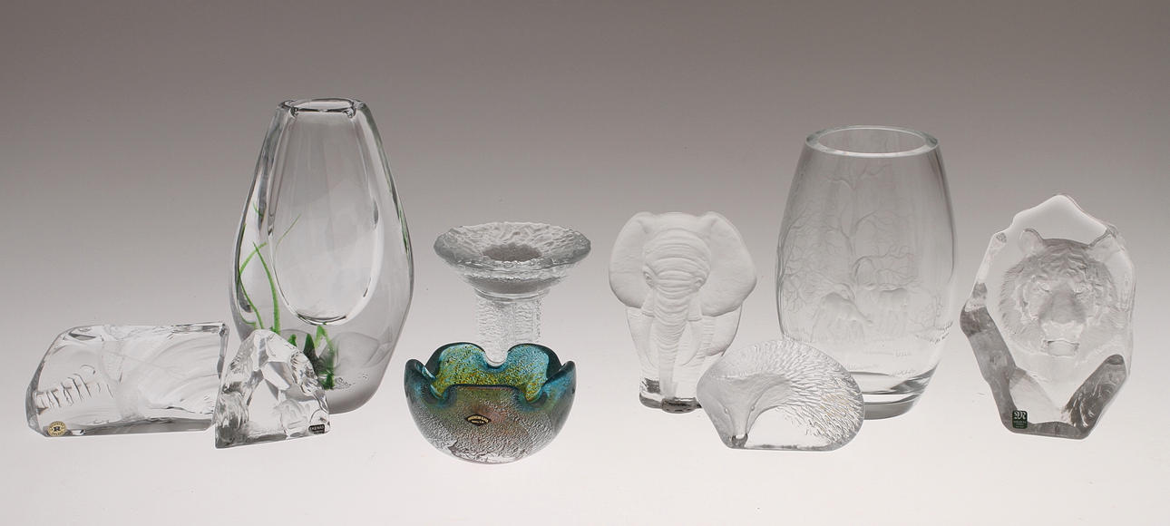 PARTI GLAS, 9 delar, 1900-tal.