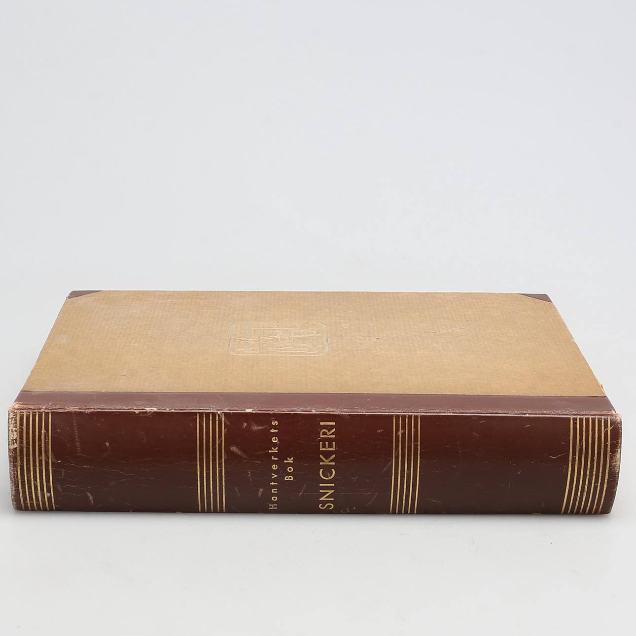 BOK. Hantverkets bok. Snickeri. 1943. Inbunden. Hfr Band.