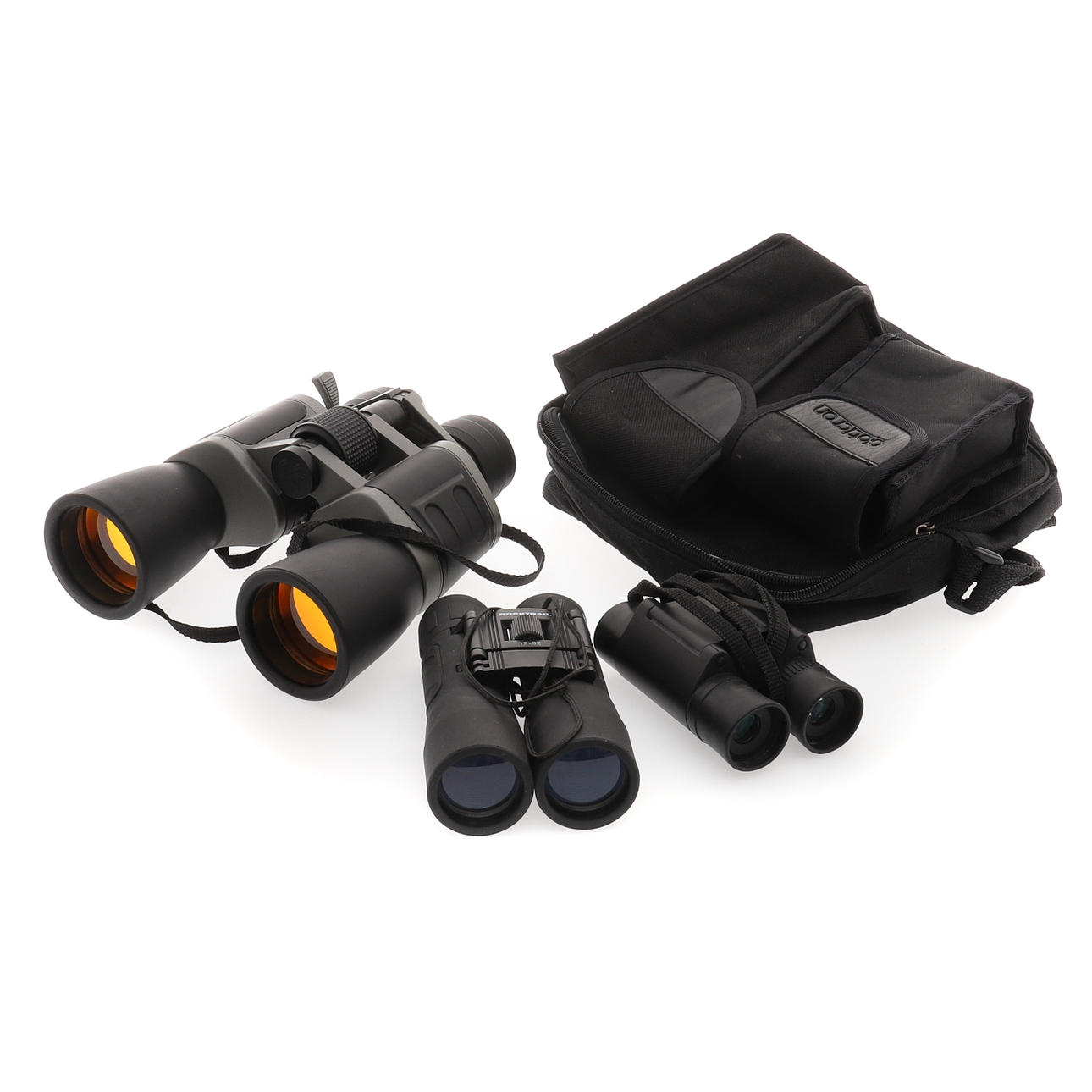 EIN PAAR TCM 10-30X50 FERNGLAS.