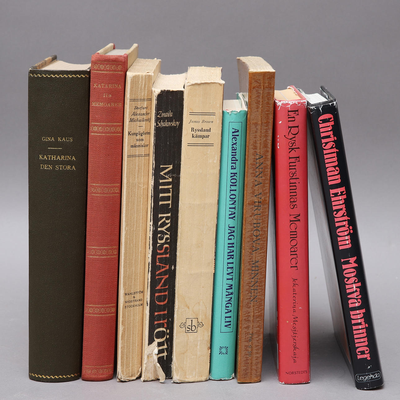 BÖCKER, 9 st, Rysslands historia, 1900-tal.