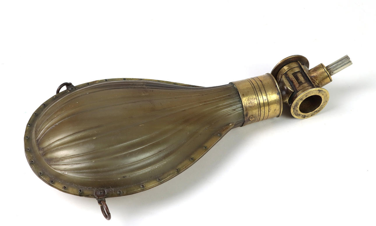 Antique powder bottle with doser.