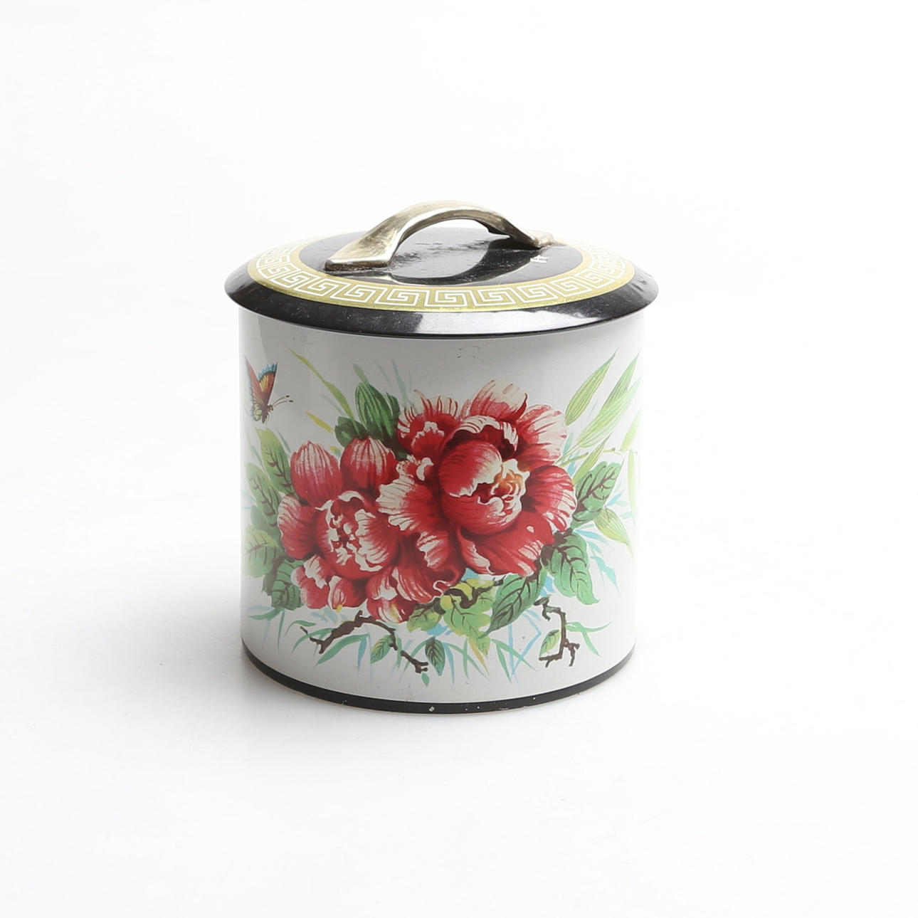 BURK med lock, plåt, 1900-tal.