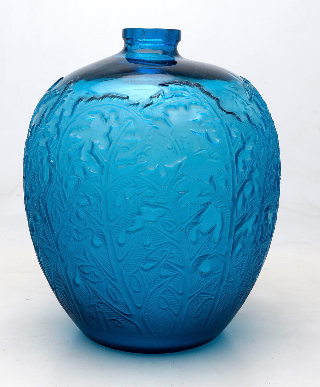 RENÉ LALIQUE. ”Acanthus” vas.