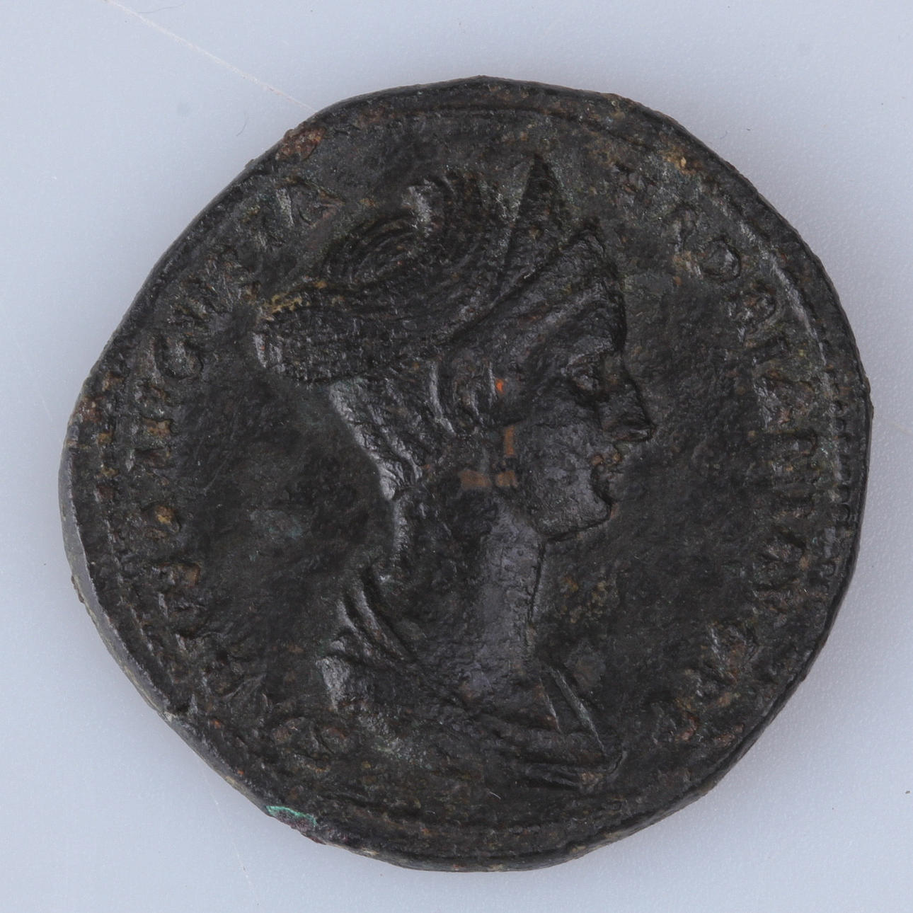 MYNT, sestertius, Sabina, 117-137 e.kr.