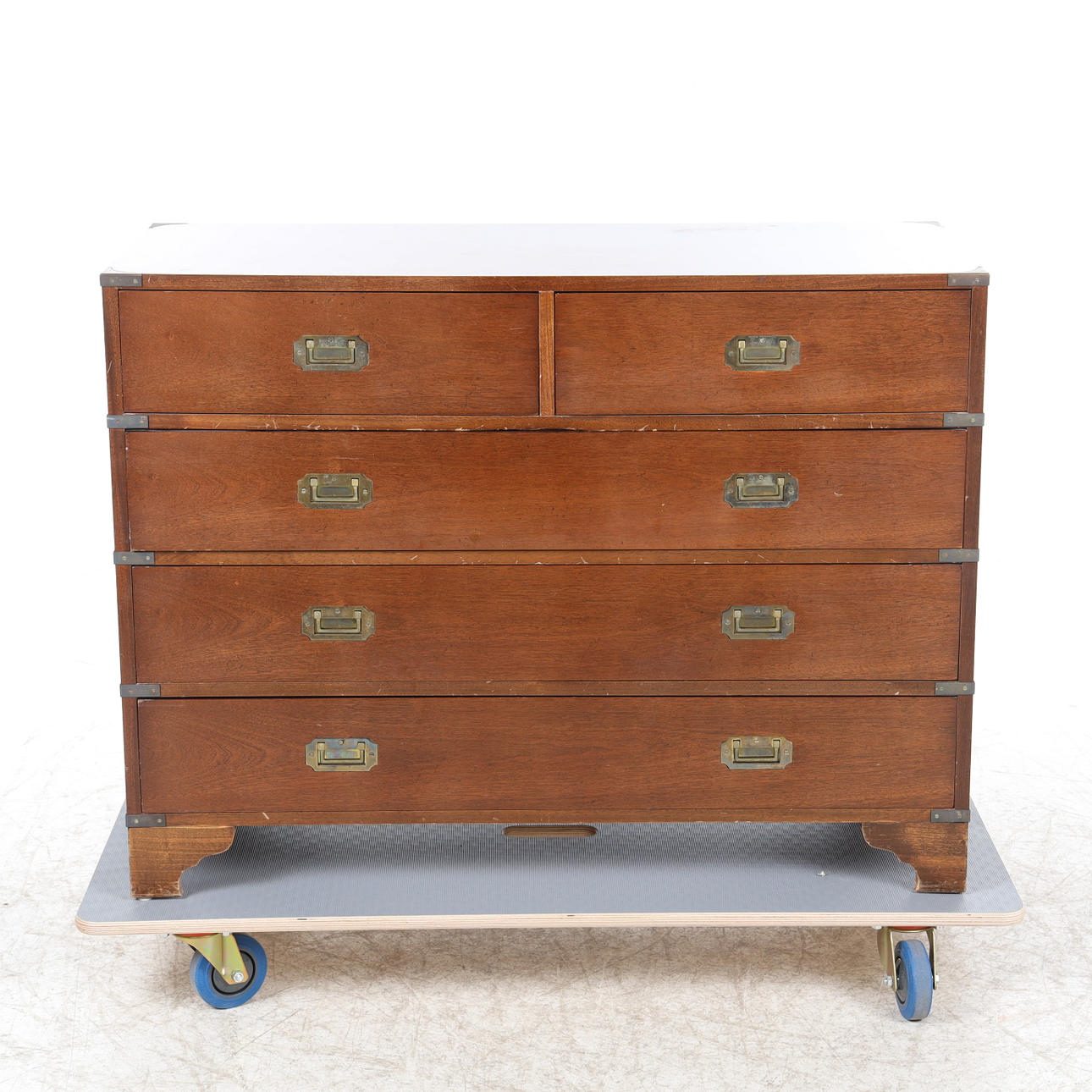 Kommode, englisch, 5 Schubladen, 2. Hälfte 20. Jh.