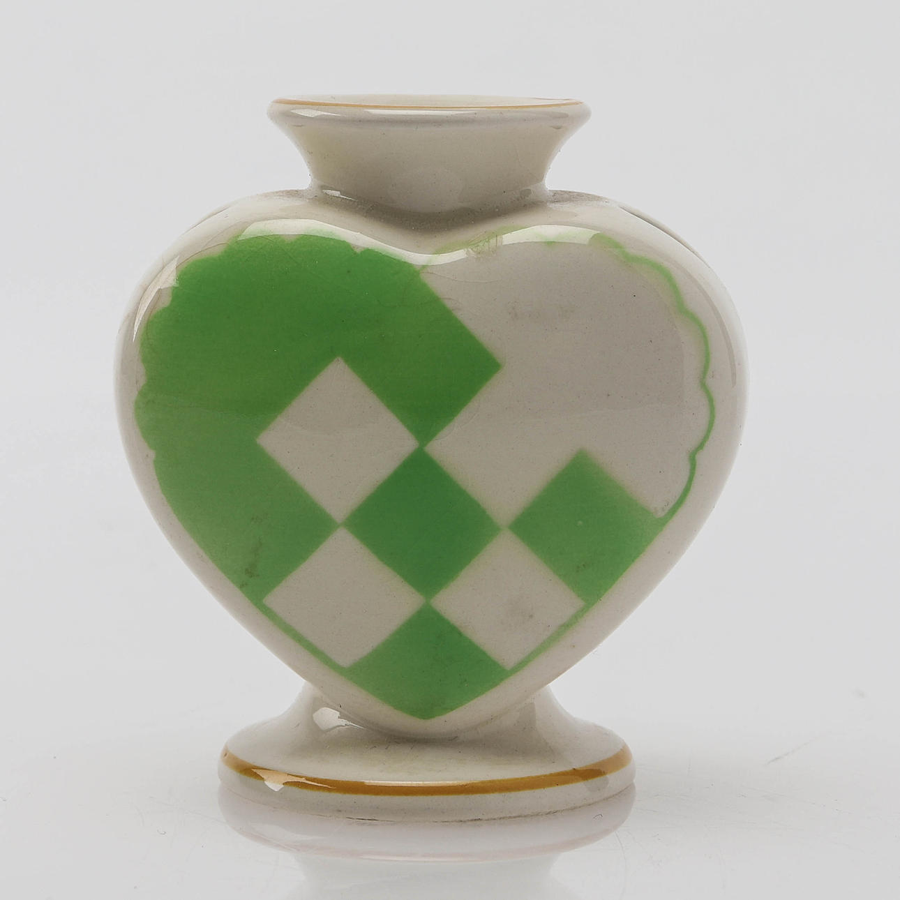 LJUSSTAKE, fajans, Aluminia, Danmark.