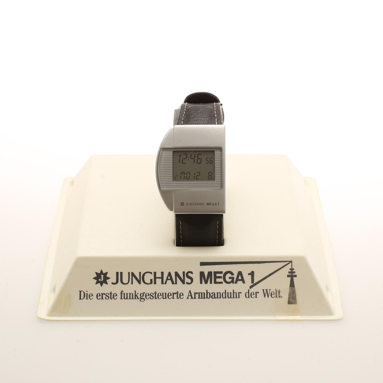 ARMBANDSUR, Junghans, Mega 1, radio controlled, circa 1995.