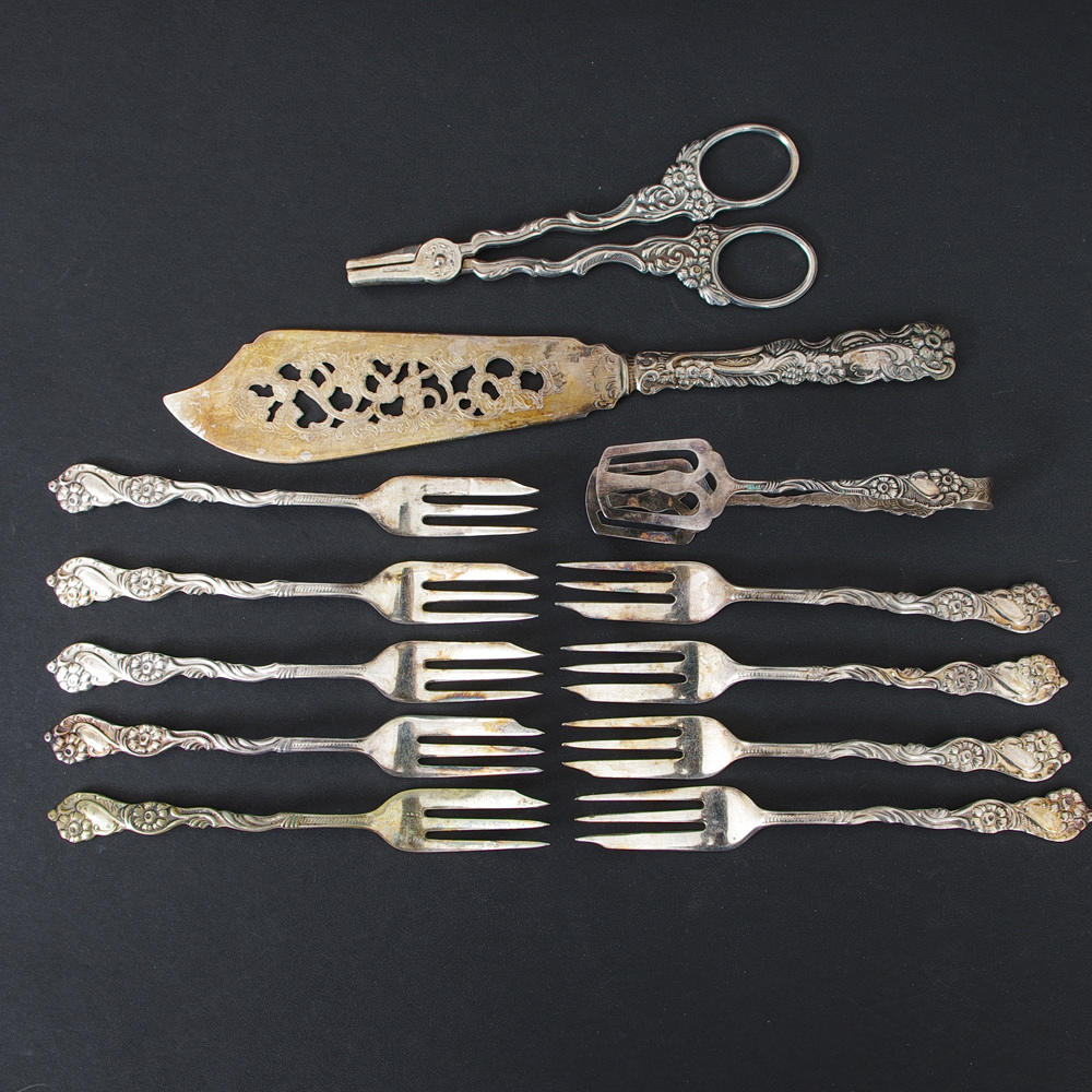 TÅRTBESTICK, nysilver.