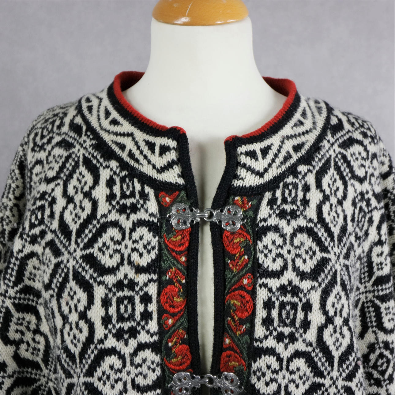 Strickjacke, "Läusejacke", Norwegen.