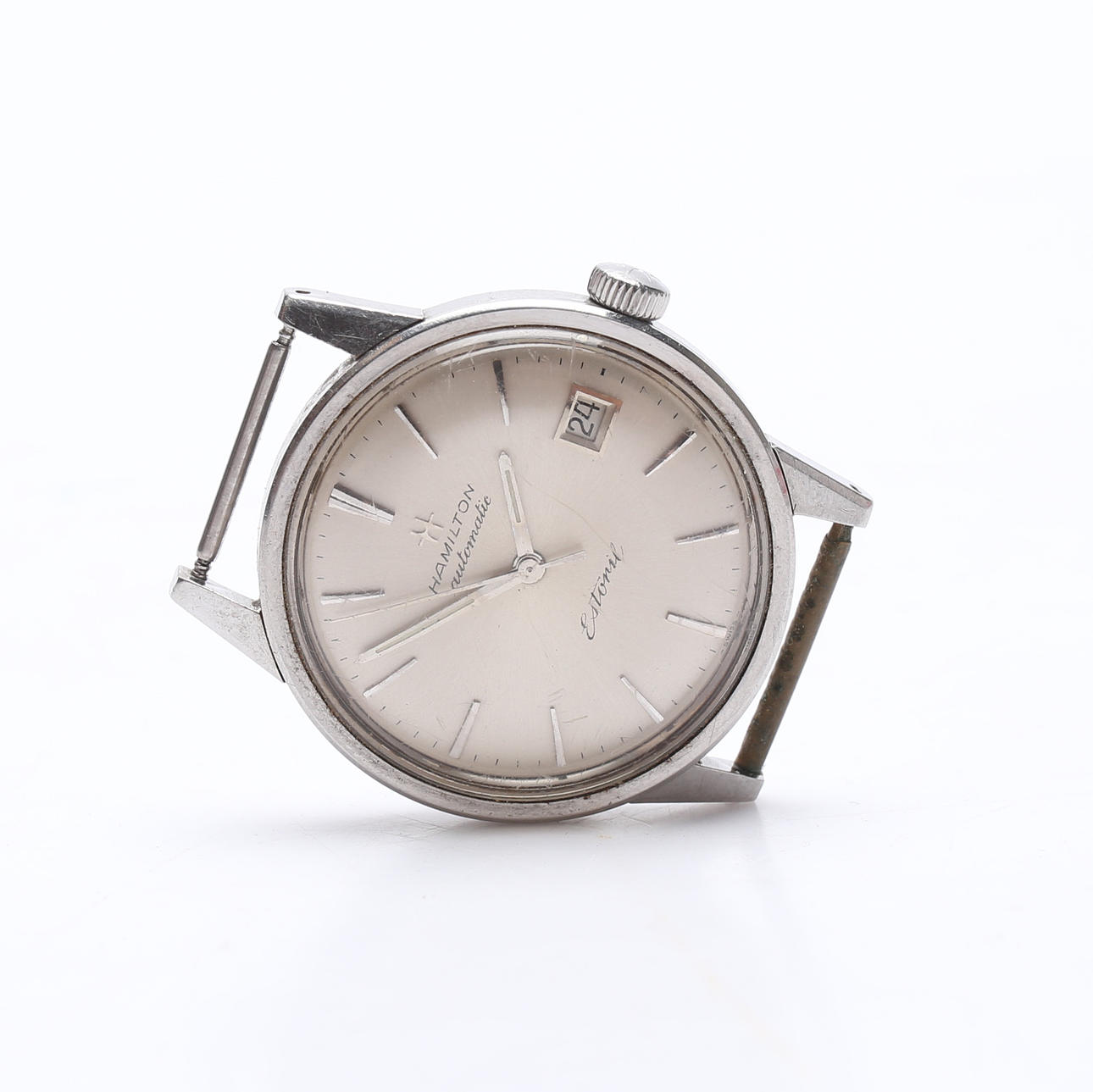 WATCH, steel, Hamilton Estoril, automatic.