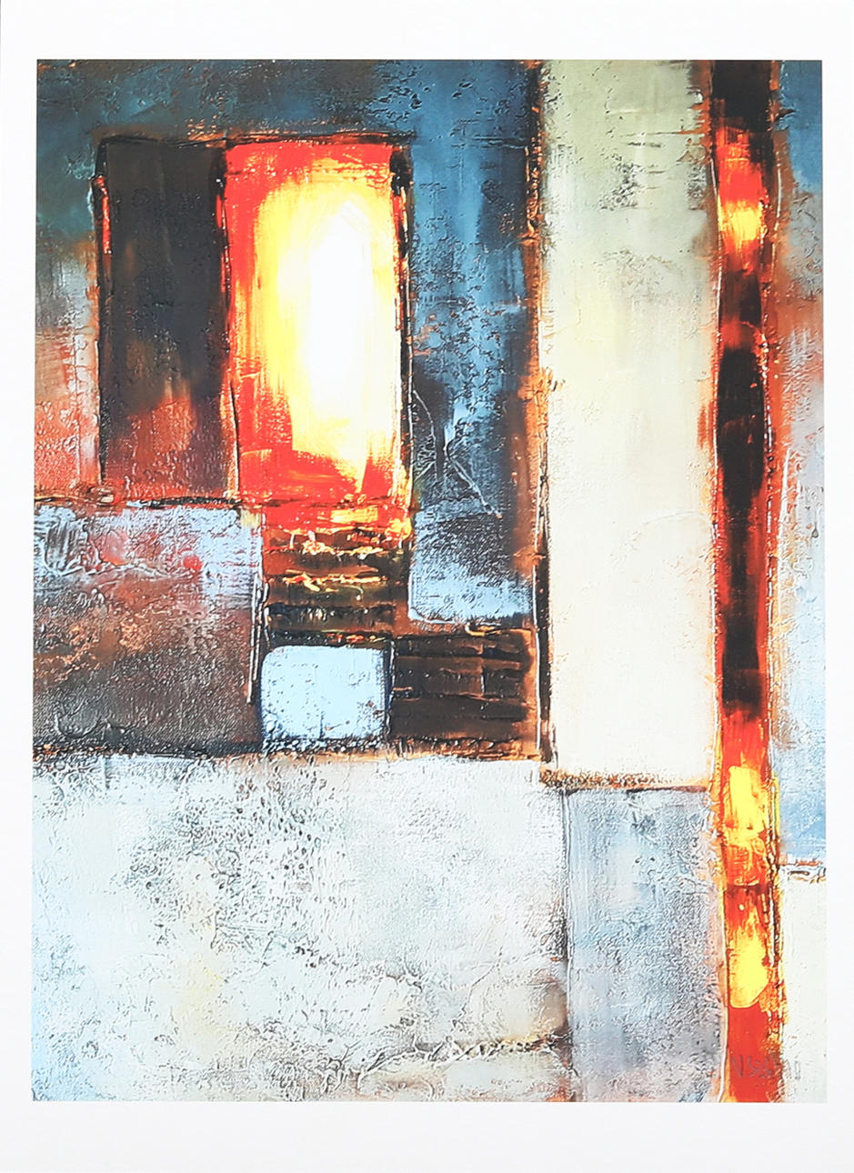 VERONICA SOFIE. "Windows", glicé print no. 26/40, signed.