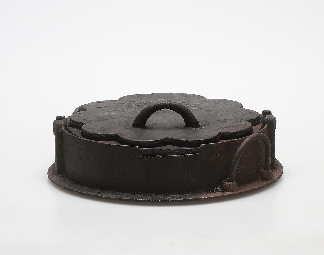 VÅFFELJÄRN, gjutjärn, Näfverqvarn No 1.