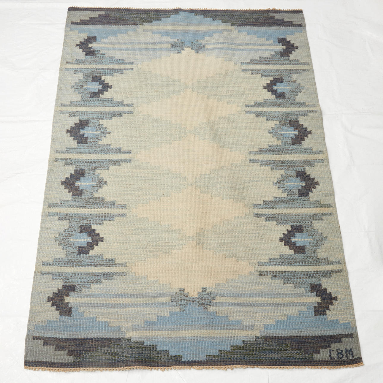 ROLLER CARPET, signed CBN, 208x138.