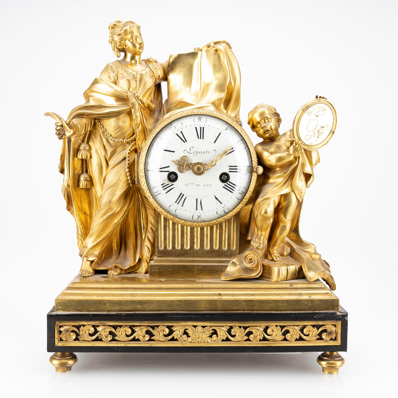 PÉNDULO DE MESA, Lepaute Horloger du Roi, hacia 1800.