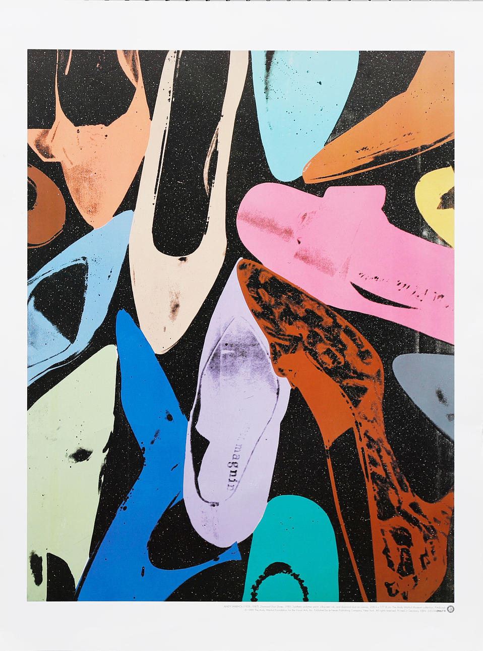 ANDY WARHOL. EFTER. "Diamond Dust Shoes".