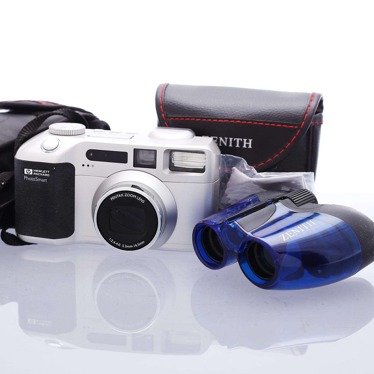 CAMERA, BINOCULARS, 2 parts, HP, Zenith.