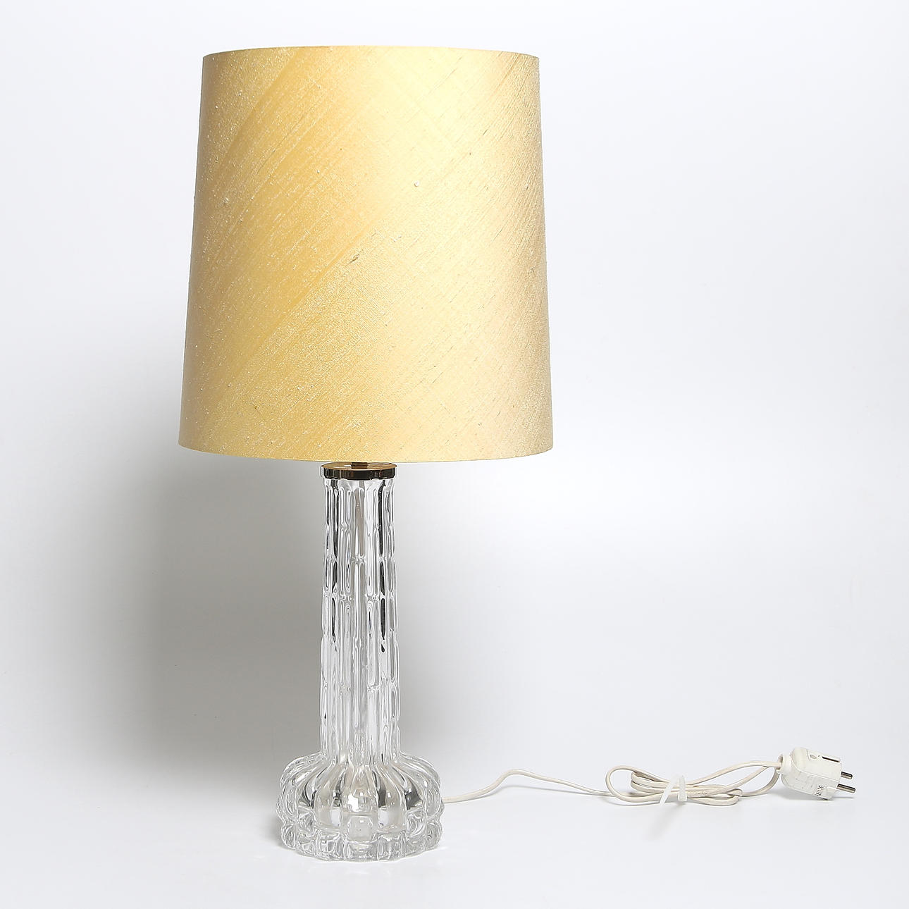 BORDSLAMPA, glas, Carl Fagerlund, Orrefors.