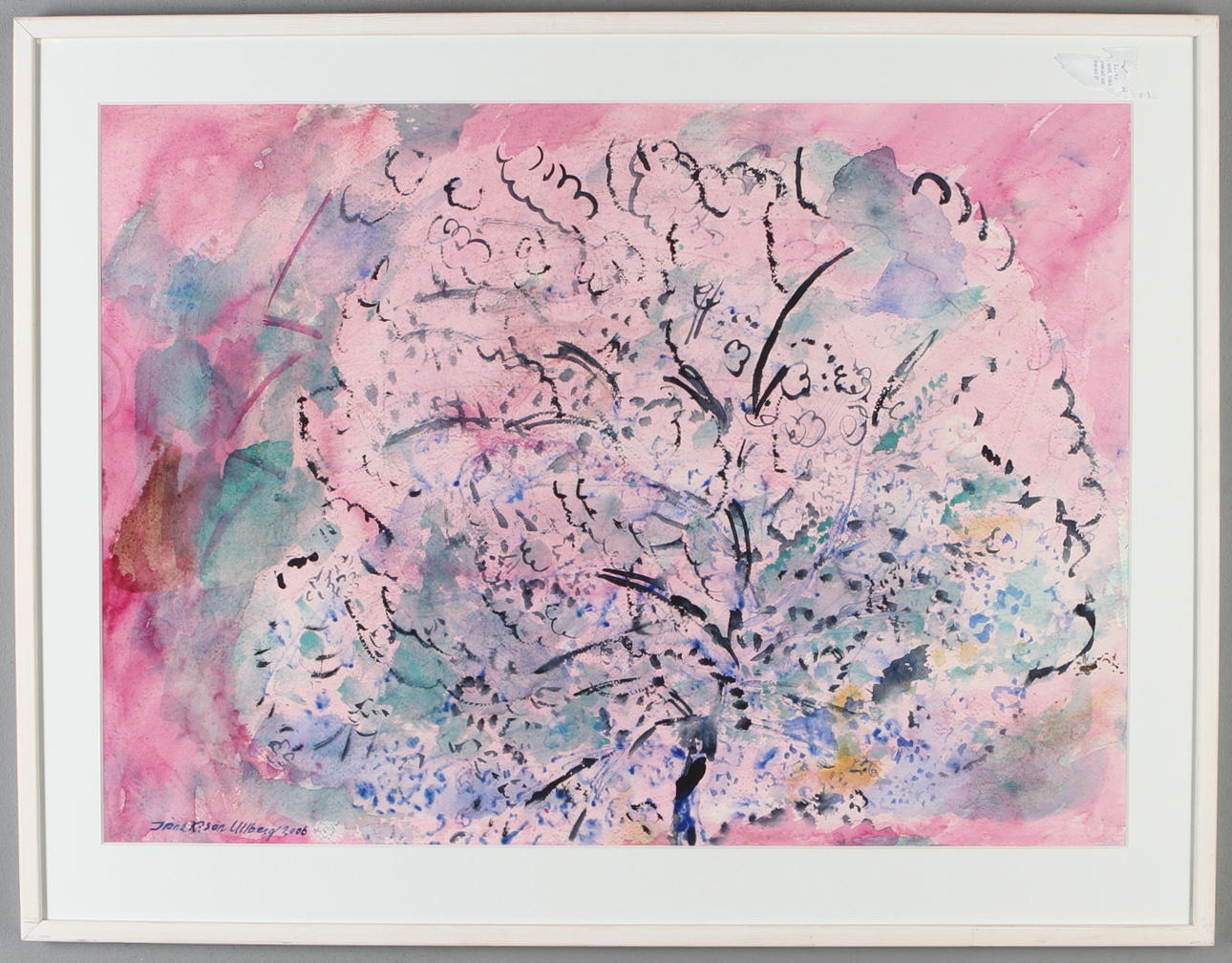IRENE K:SSON ULLBERG. Träd, akvarell, signerad samt daterad 2006.