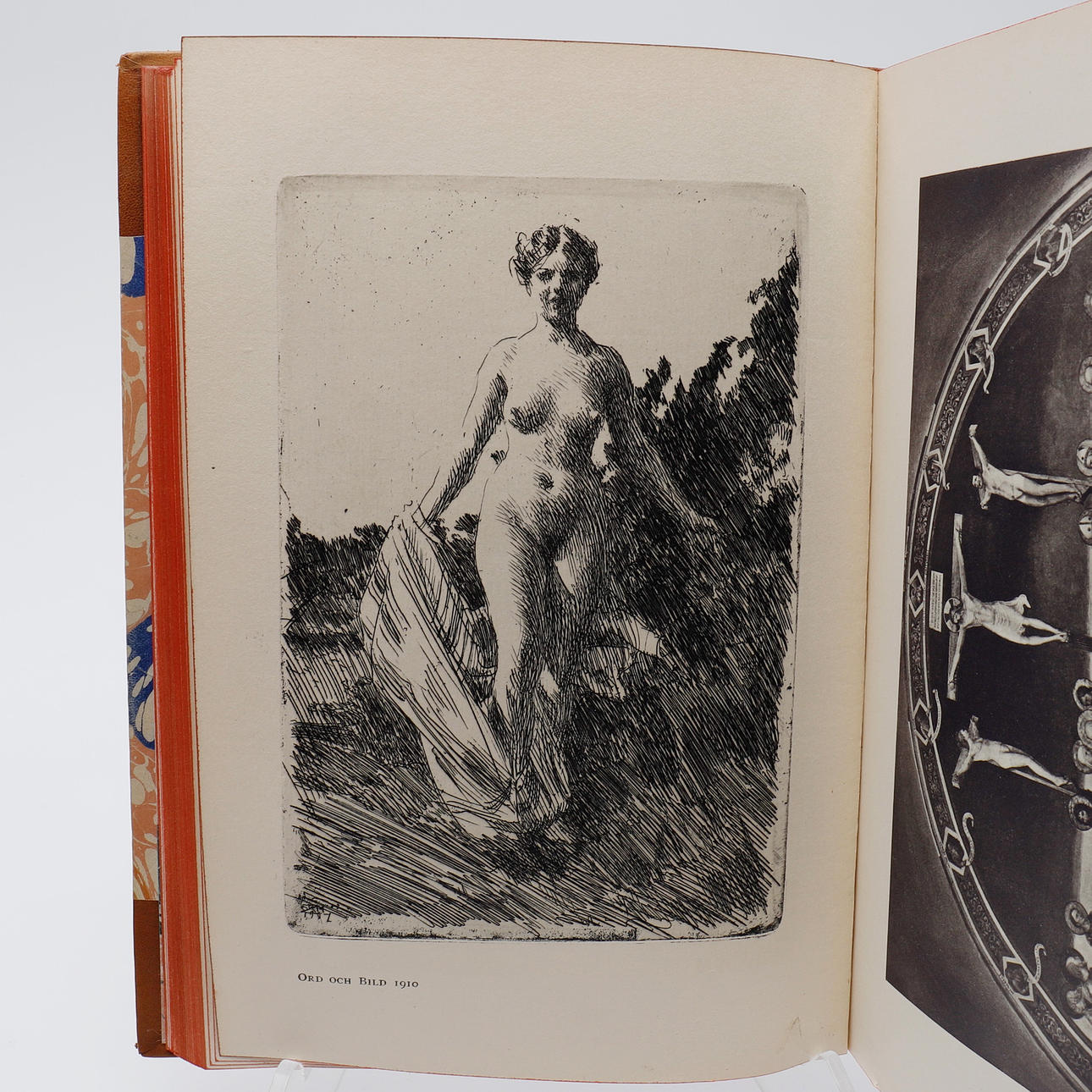 ANDERS ZORN'S ETCHING SUMMER IN WORDS AND PICTURES EDITION FROM 1910.