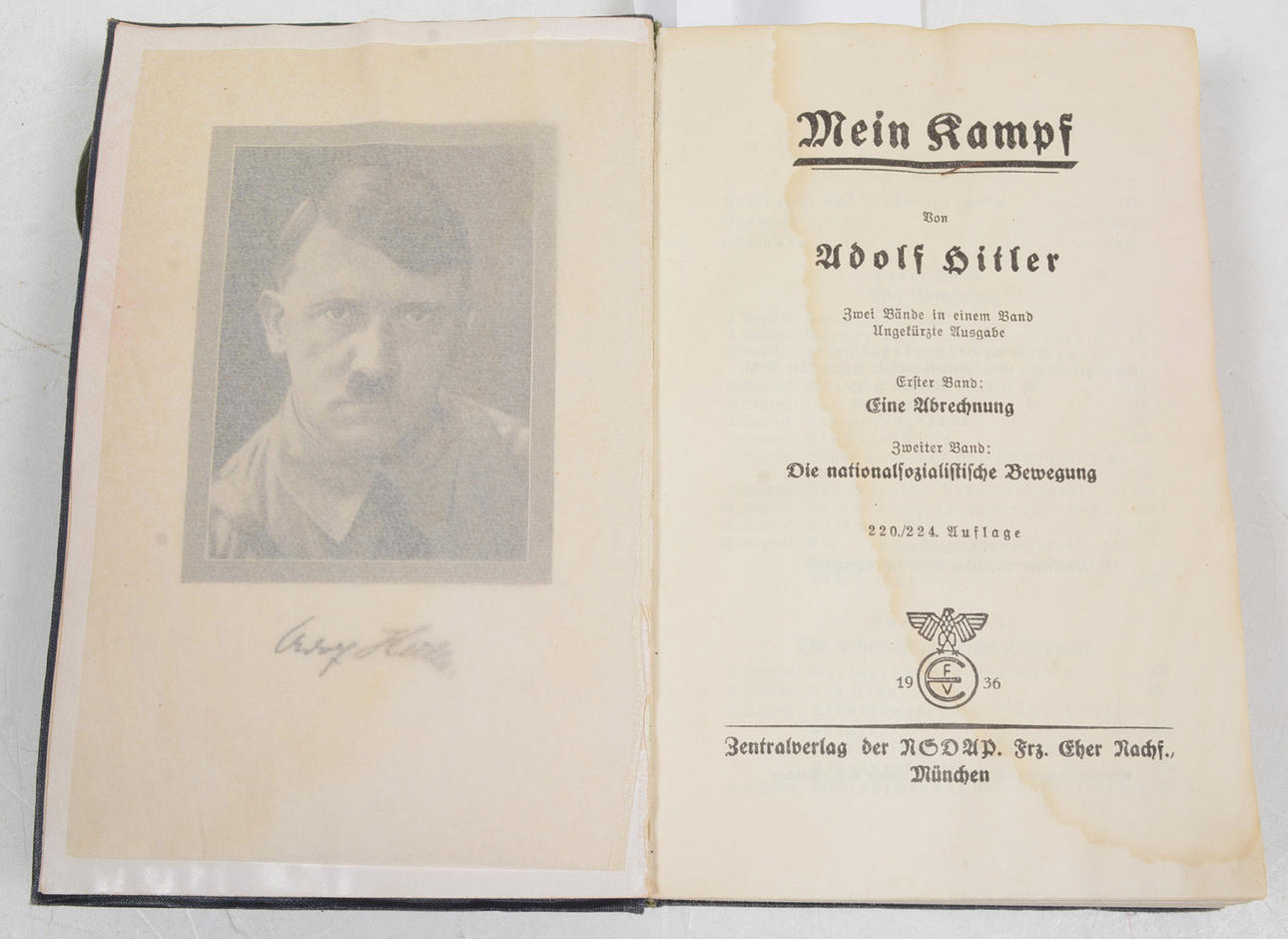 Taisteluni. Hitler, Adolf.