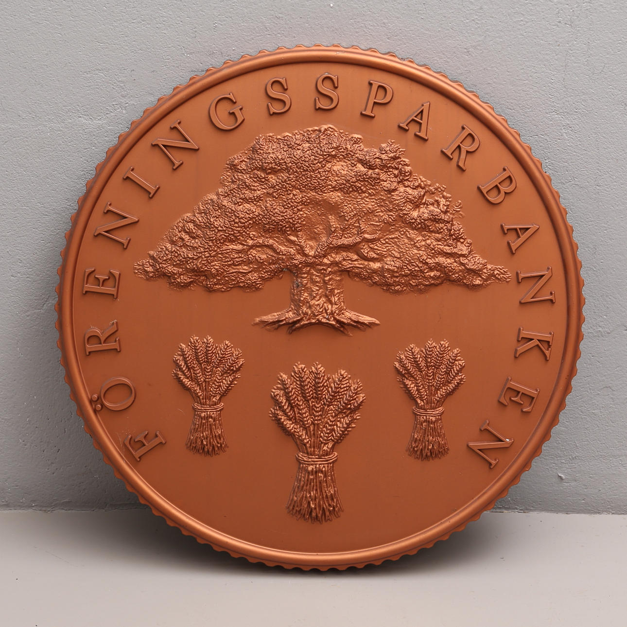 SKYLT, plast, Föreningssparbanken.