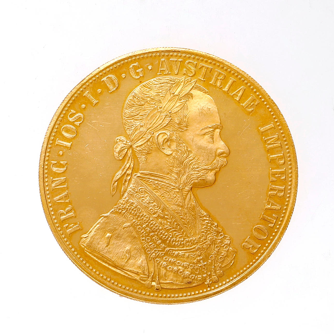 Austro-Hungarian gold coin.