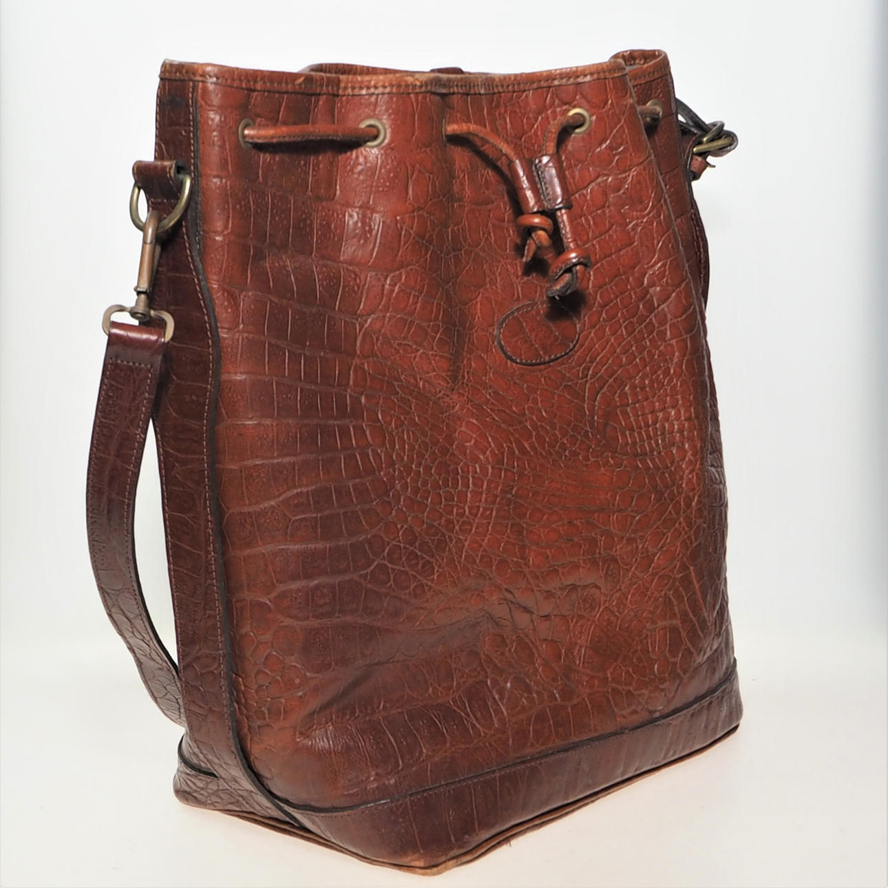 BAG, embossed leather, Mulberry.