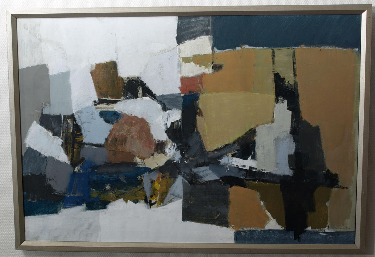 STIG WERNHEDEN. Olja på duk, signerad Wernheden.