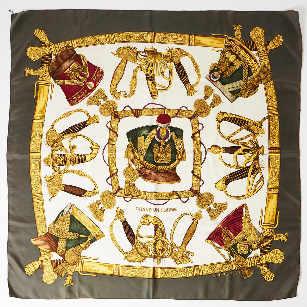 HERMES, Halstuch, "Große Uniform".