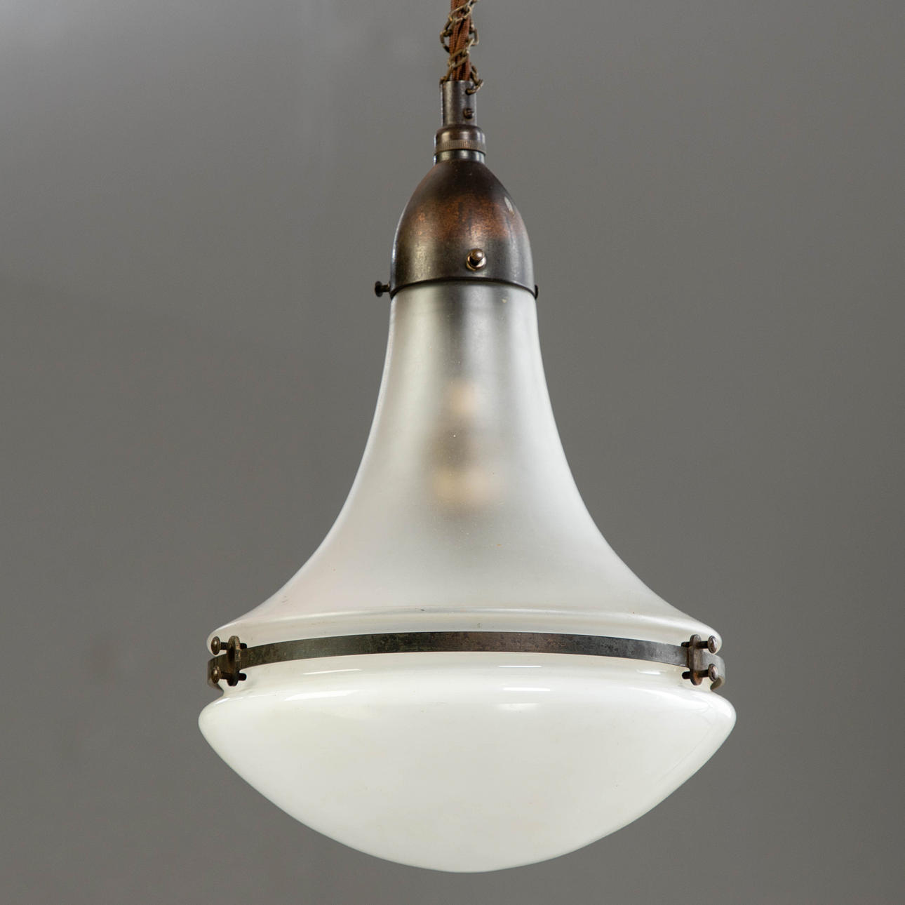 PETER BEHRENS. 'Luzette' pendant lamp, Siemens.