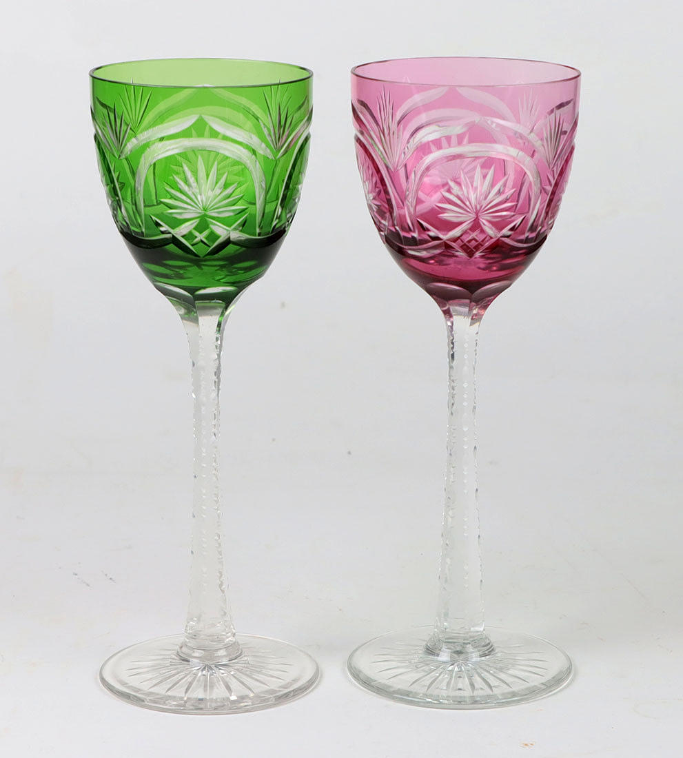 2 KRISTALL RÖMER, WEINGLÄSER.