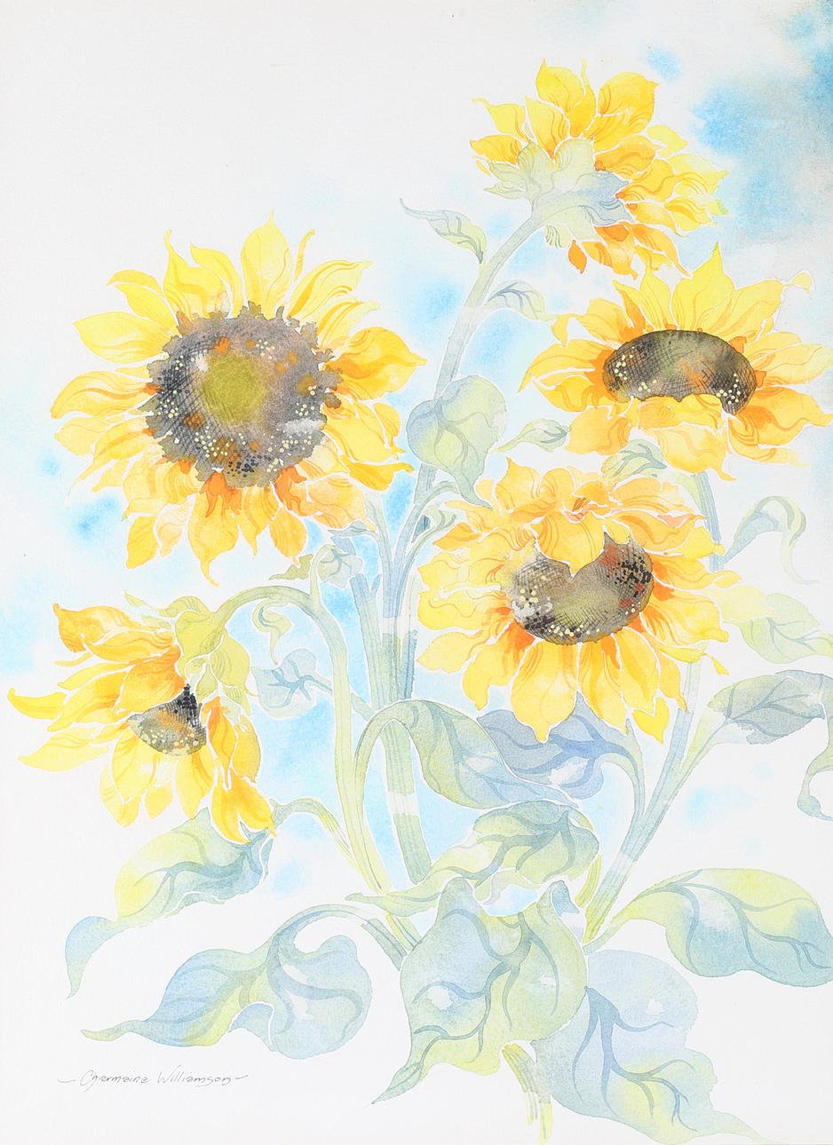 CHARMAINE WILLIAMSON. SUNFLOWERS.