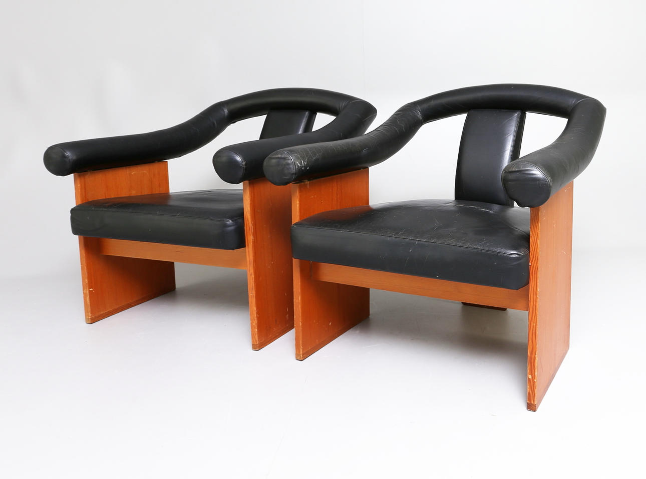 FÅTÖLJER, 1 par, 1960-tal.