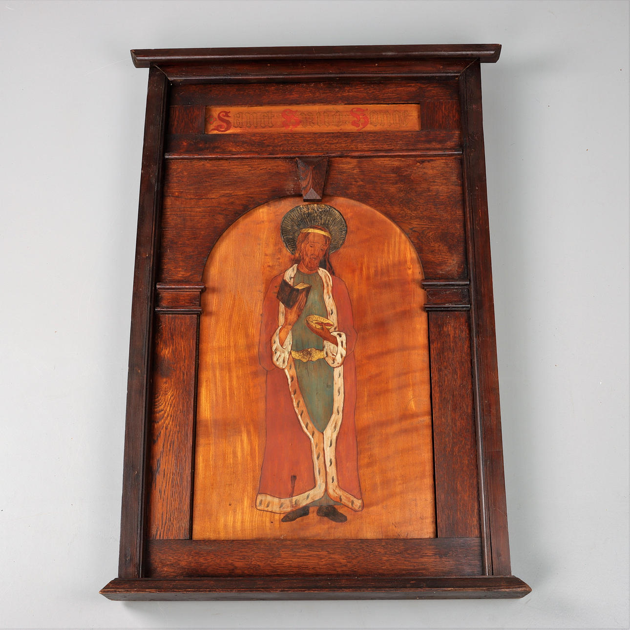 PANEELIMAALAUS, Sankt Knud Konge, 1800-luvun loppu.