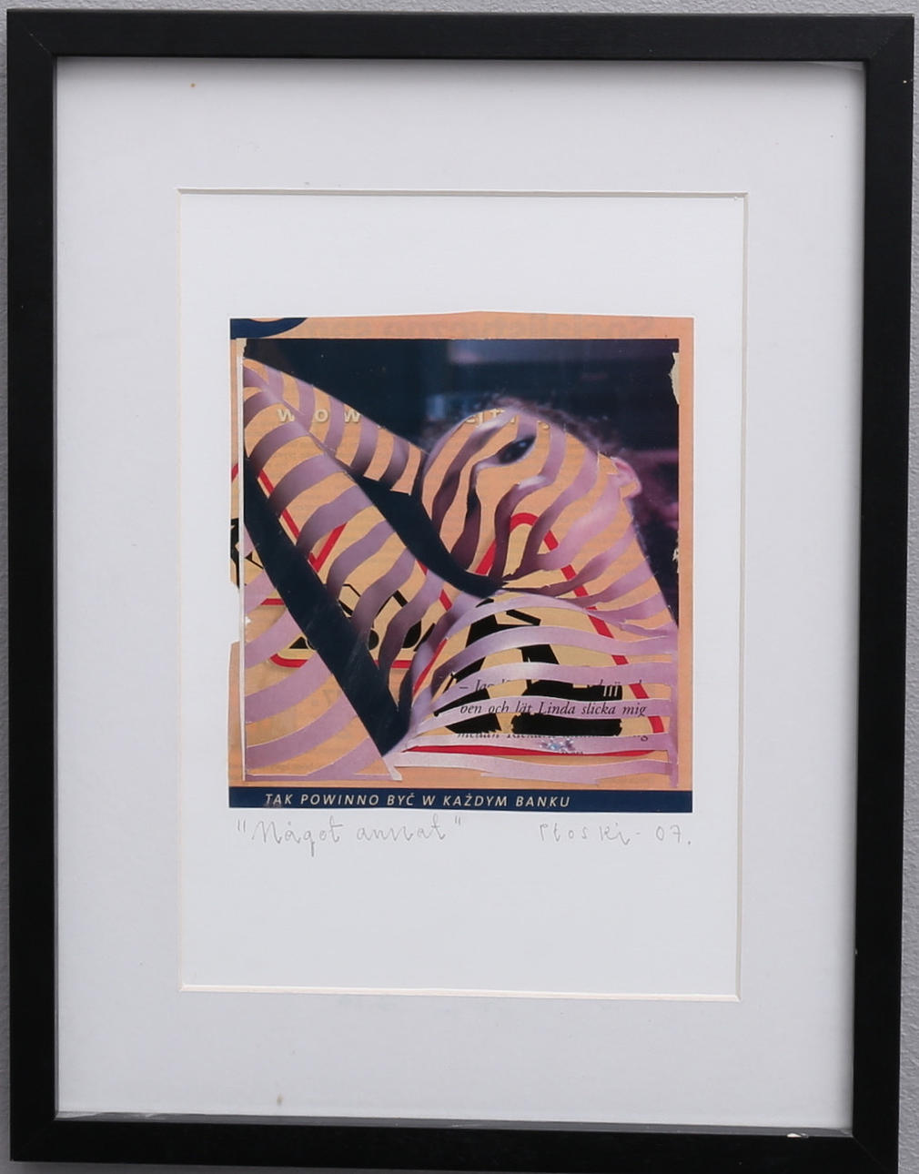 ANDRZEJ PLOSKI, "SOMETHING ELSE", COLLAGE.