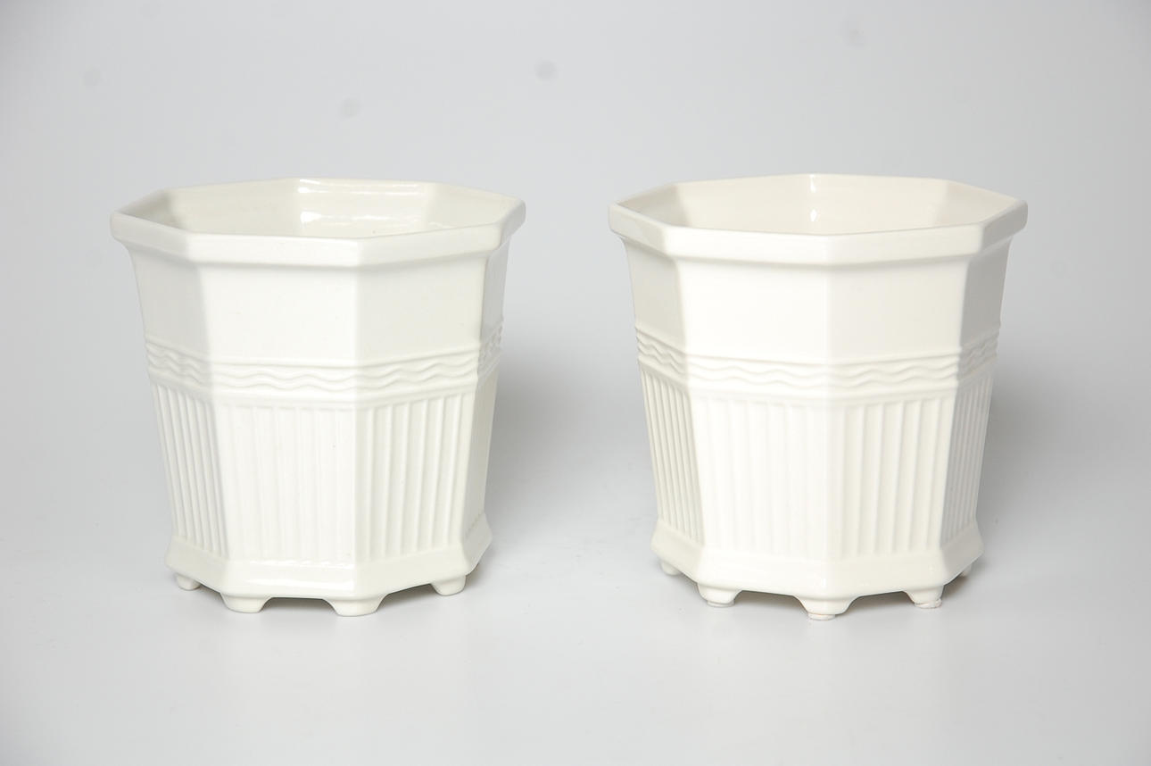 YTTERKRUKOR, 1 par, Prins Eugen, Waldemarsudde, Gustavsberg.