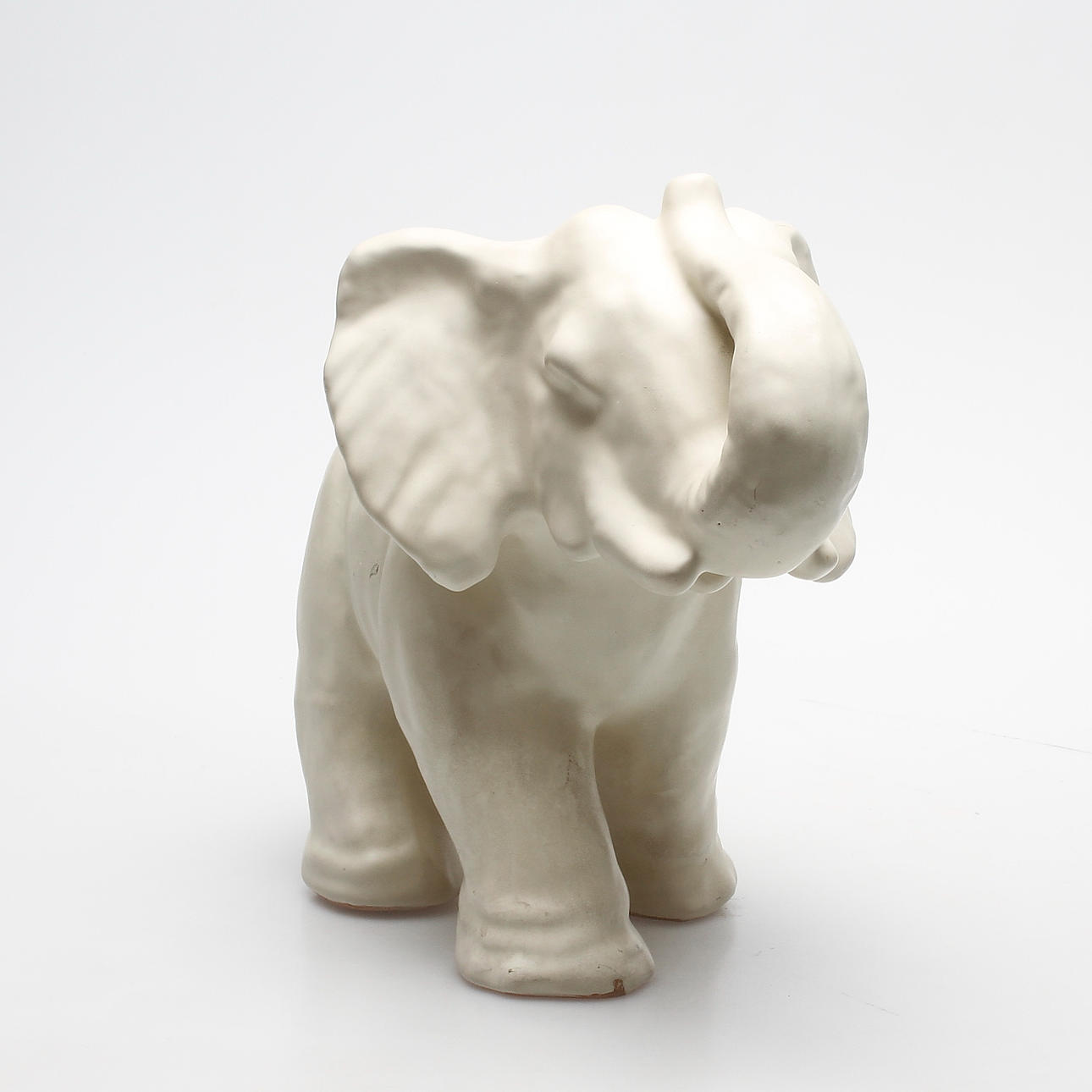 FIGURIN, keramik, elefant, Upsala-Ekeby, 1900-tal.