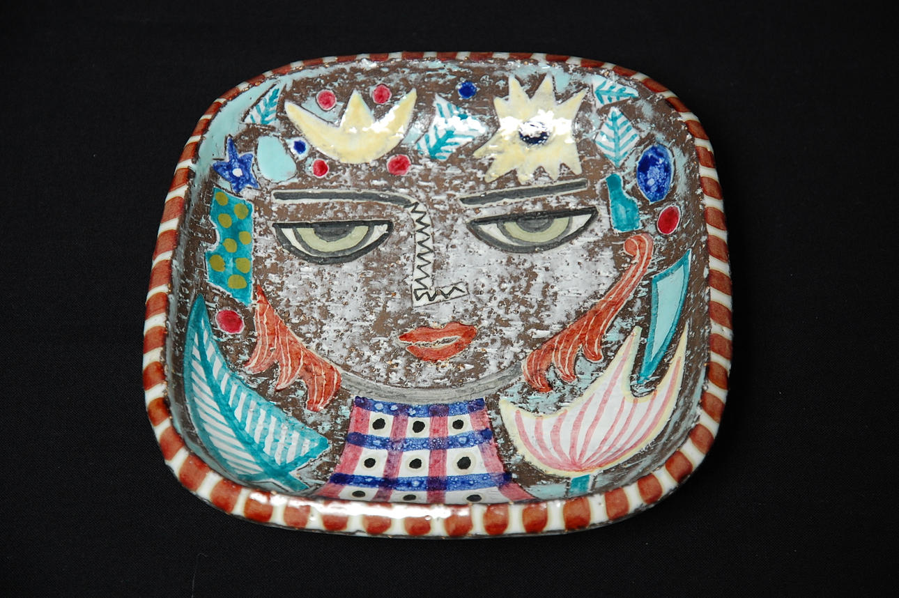 MARI SIMMULSON. fat, keramik, signerat.