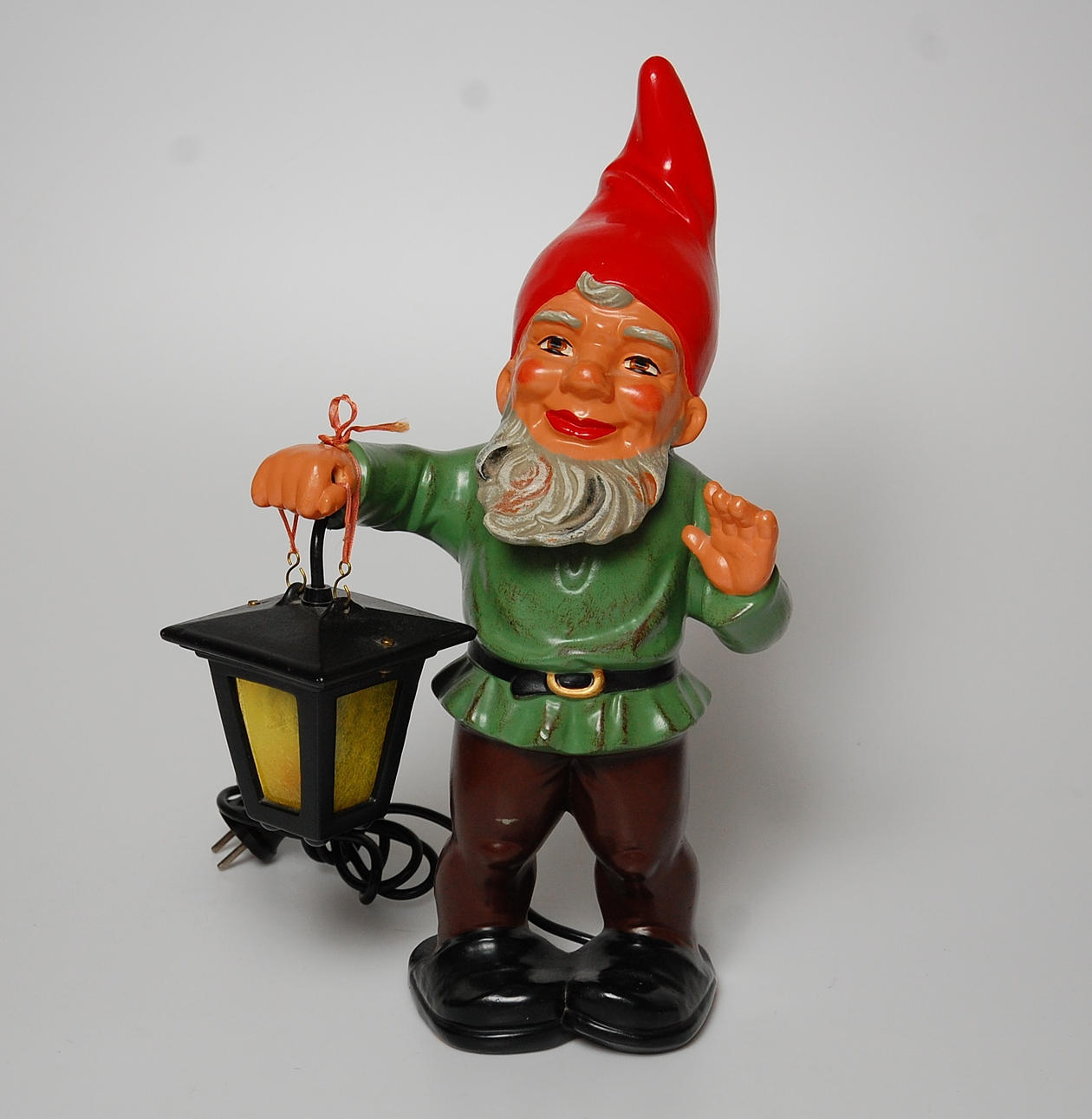 TOMTE, keramik, Heissner, med belysning.