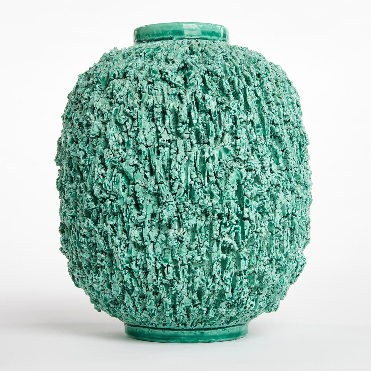 GUNNAR NYLUND. Vase, stoneware, "Chamotte", Rörstrand, 1900s.